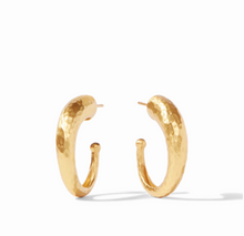 Load image into Gallery viewer, Julie Vos Hammered Hoop | Multiple Sizes