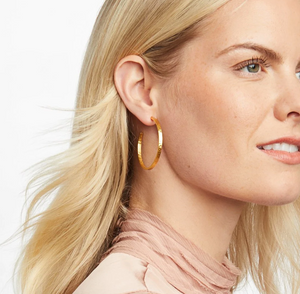 Julie Vos Crescent Hoop Earrings | Multiple Sizes