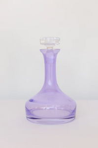 Estelle Colored Glass Vogue Decanter | Assortment
