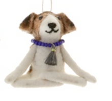 Load image into Gallery viewer, Yoga Dogs Ornament