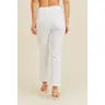 Load image into Gallery viewer, Crop Flare White Jeans