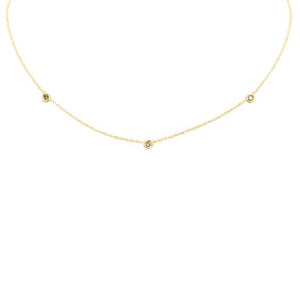 Stationary Diamond Necklace