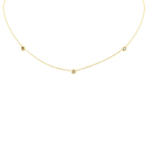 Stationary Diamond Necklace