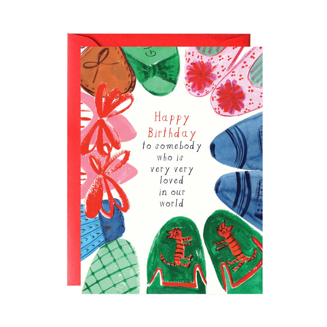 The World Is In Love With You Card