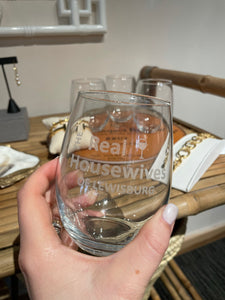 Real Housewives Of Lewisburg Stemless Glass