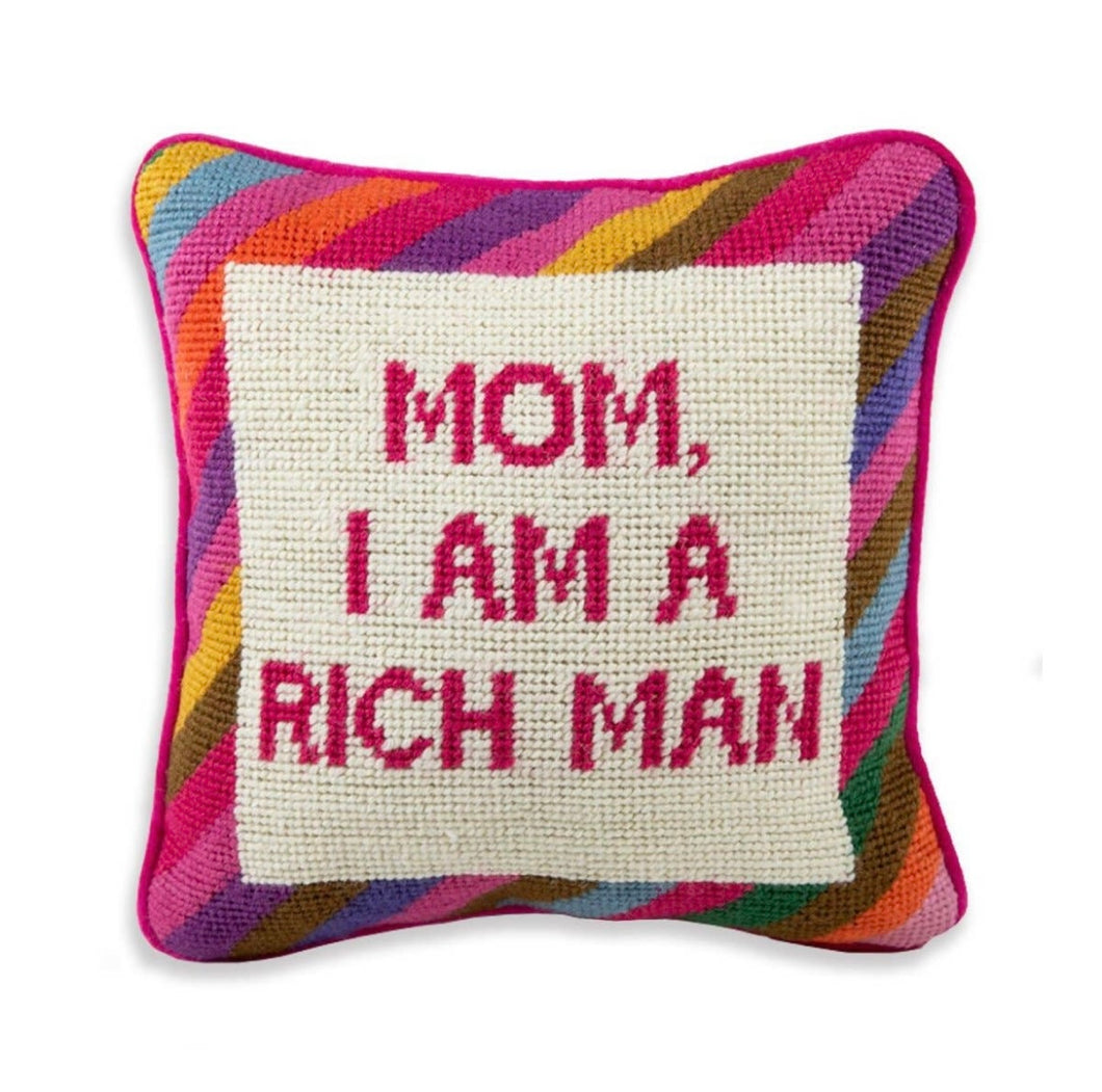 Cher Needlepoint Pillow