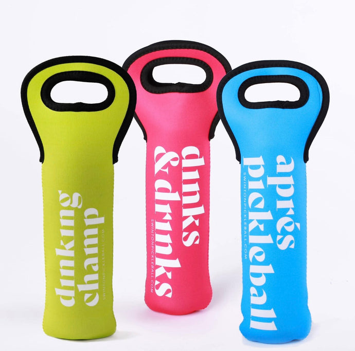 Pickleball & Wine Carrier Set
