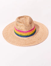 Load image into Gallery viewer, Rainbow Panama Sun Hat