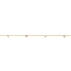14K GOLD “LOVE” Necklace