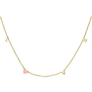 14K GOLD “LOVE” Necklace