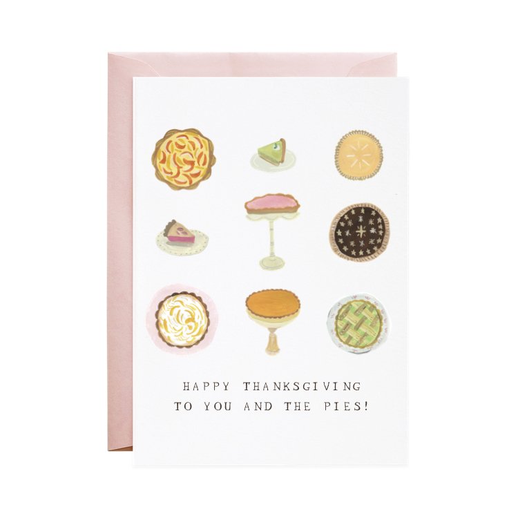 Love From The Pies Thanksgiving Card