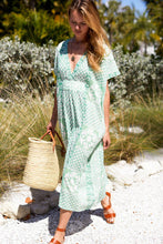Load image into Gallery viewer, Emerson Fry Daughters Caftan | Dark Green Organic