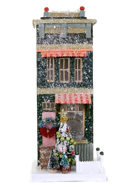 Antique Shop Christmas Village House