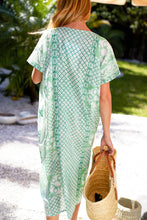 Load image into Gallery viewer, Emerson Fry Daughters Caftan | Dark Green Organic