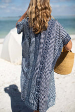 Load image into Gallery viewer, Emerson Fry Short Caftan | Ink Organic