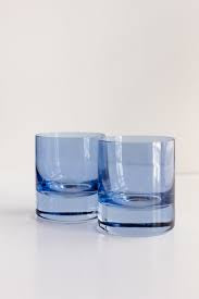 Estelle Colored Glass Rocks Glasses