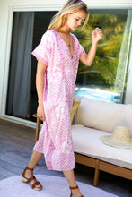 Load image into Gallery viewer, Emerson Fry Daughters Caftan | Dark Pink Organic