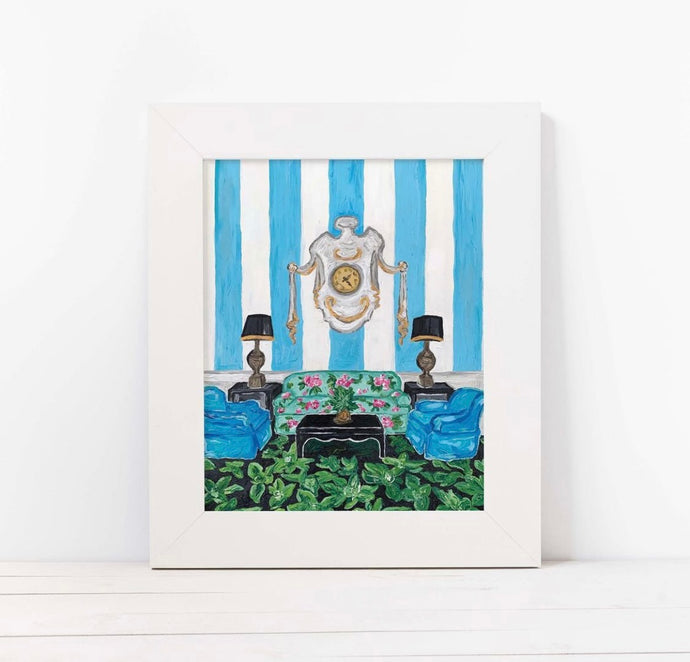 “Lobby Lounge” Greenbrier Print