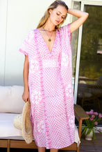 Load image into Gallery viewer, Emerson Fry Daughters Caftan | Dark Pink Organic