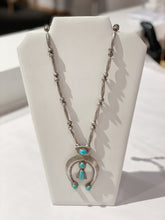 Load image into Gallery viewer, Vintage Turquoise Naja Necklace