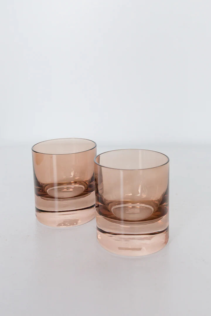 Estelle Colored Glass Rocks Glasses