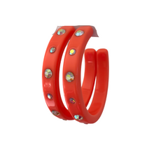 Load image into Gallery viewer, City Girl Shimmer Hoops
