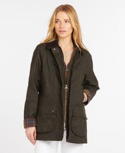 Barbour Classic Beadnell Wax Jacket | Olive