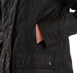 Barbour Classic Beadnell Wax Jacket | Olive