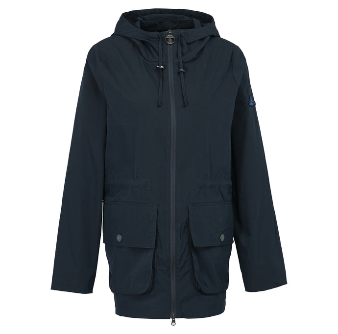 Barbour Maara Showerproof Raincoat | Navy