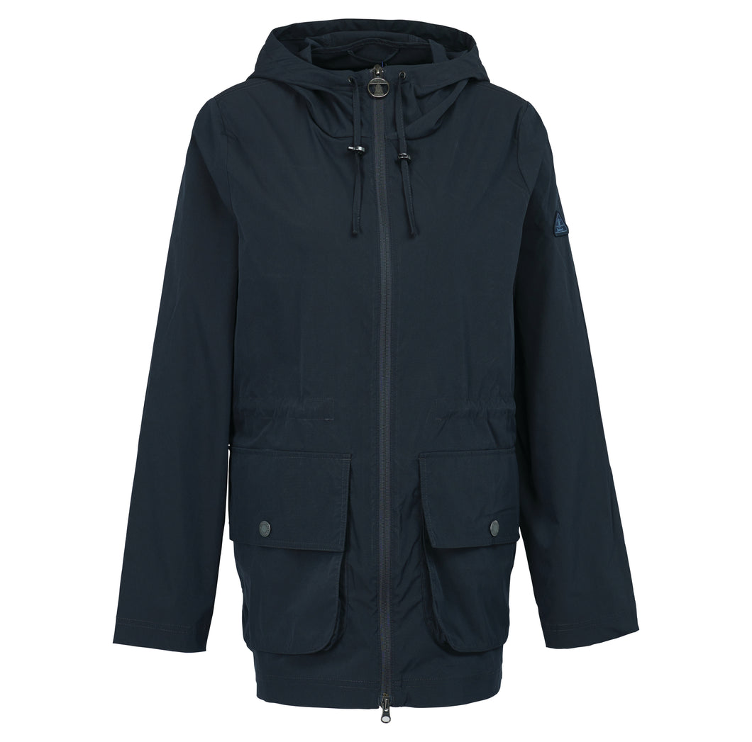 Barbour Maara Showerproof Raincoat | Navy